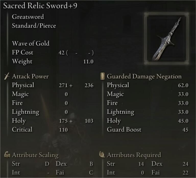 The Wash of Sacred Wave - Quick Guides on S-Tier Faith Weapon in Elden Ring1